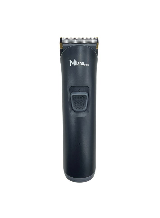 Milano Plus Milano Professional Hair Clipper MS-910 – Cordless & Cord Hair Trimmer for Men, Turbo Motor, 120-Min Battery Run Time, 5 Guide Combs Barber Trimmer, Type-C - Image 1